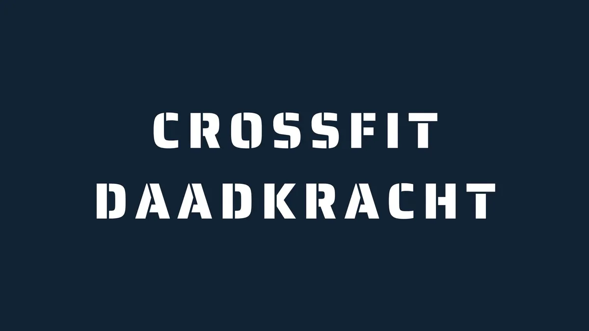 CrossFit Daadkracht photo 2